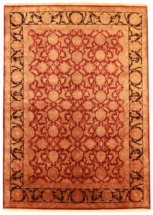 10x14 - Tabriz Fine All Over Rectangle - Hand Knotted Rug