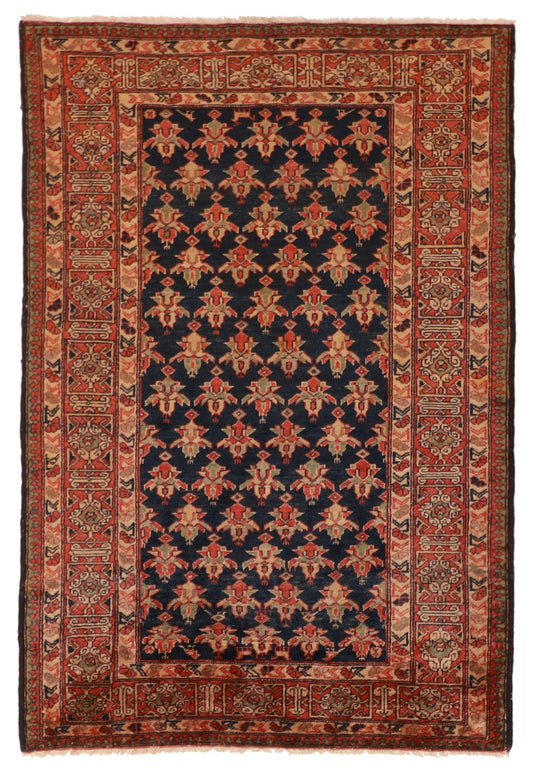 4x6 - Karabagh Fine/Wool All Over Rectangle - Hand Knotted Rug