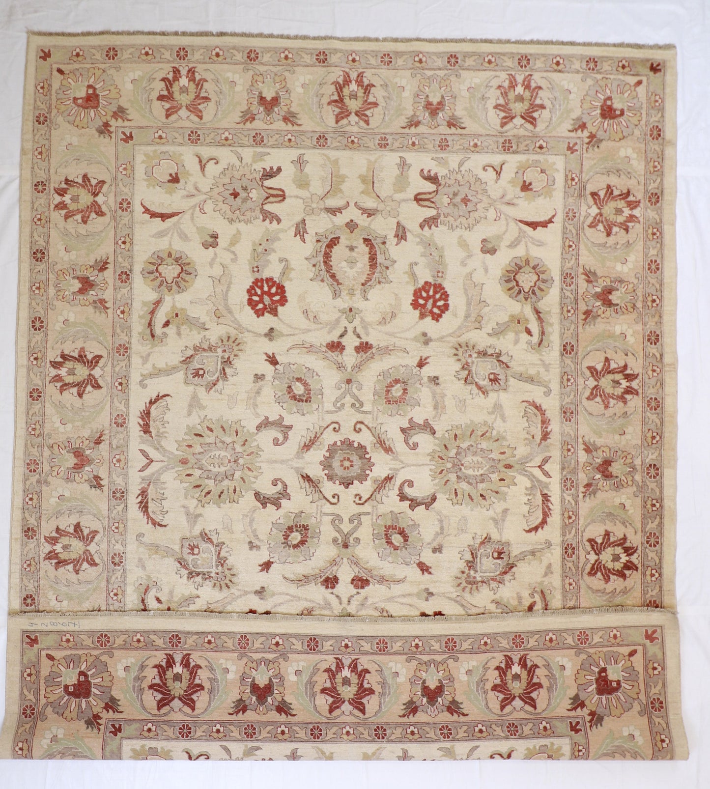 9x12 - Agra Fine All Over Rectangle - Hand Knotted Rug