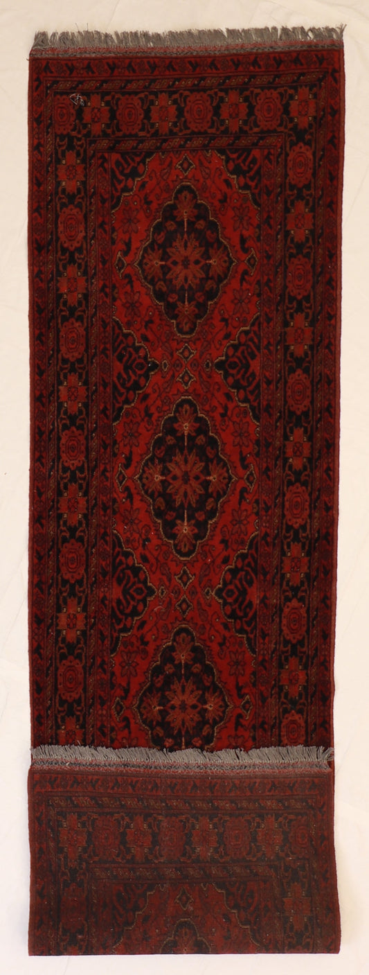 Runner - Khan Mohamadie Fine All Over Rectangle - Hand Knotted Rug