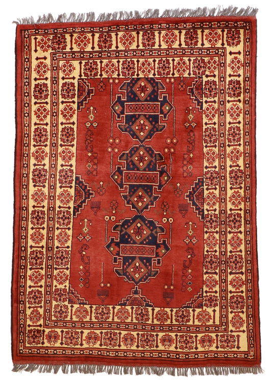 3x5 - Karabagh Fine/Wool All Over Rectangle - Hand Knotted Rug