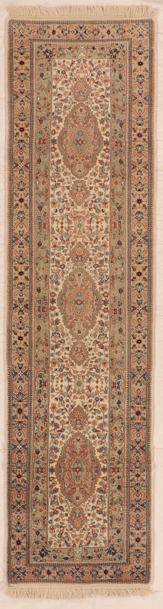 Runner - Tabriz Fine Floral Rectangle - Hand Knotted Rug