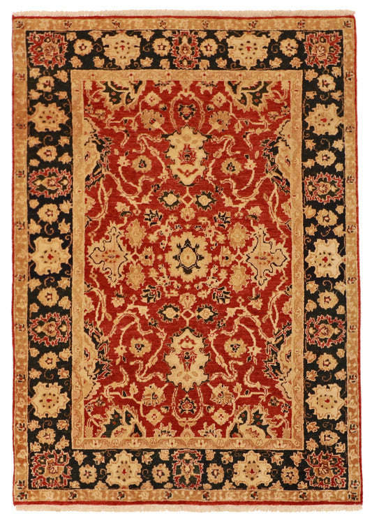 4x6 - Mahal Fine All Over Rectangle - Hand Knotted Rug