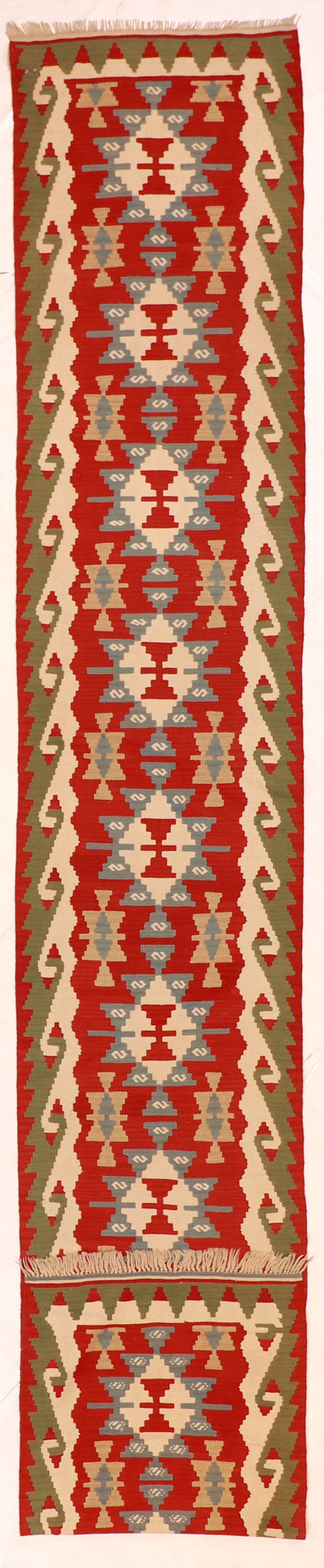 Runner - Kilim Fine/Wool All Over Rectangle - Hand Knotted Rug