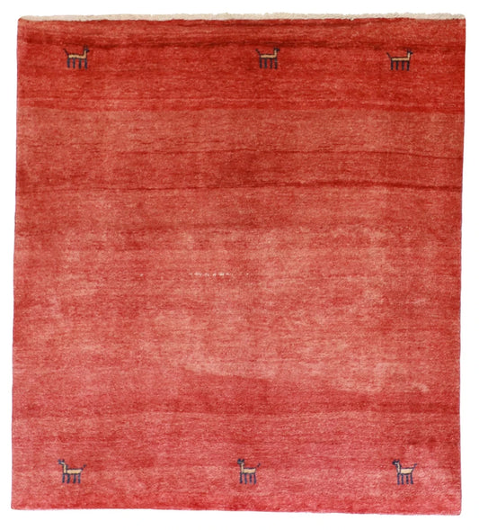 6x9 - Gabbeh Fine/Wool All Over Rectangle - Hand Knotted Rug