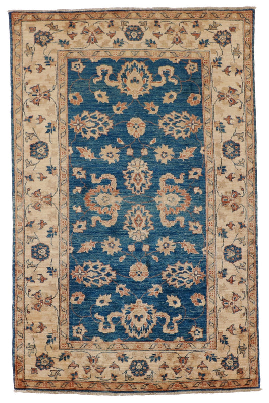 4x6 - Sultan Abad Wool All Over Rectangle - Hand Knotted Rug