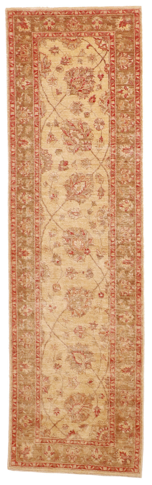 W 2.9 L 9.8 Lillihan 100% Wool Hand-Woven All Over Design - 52443