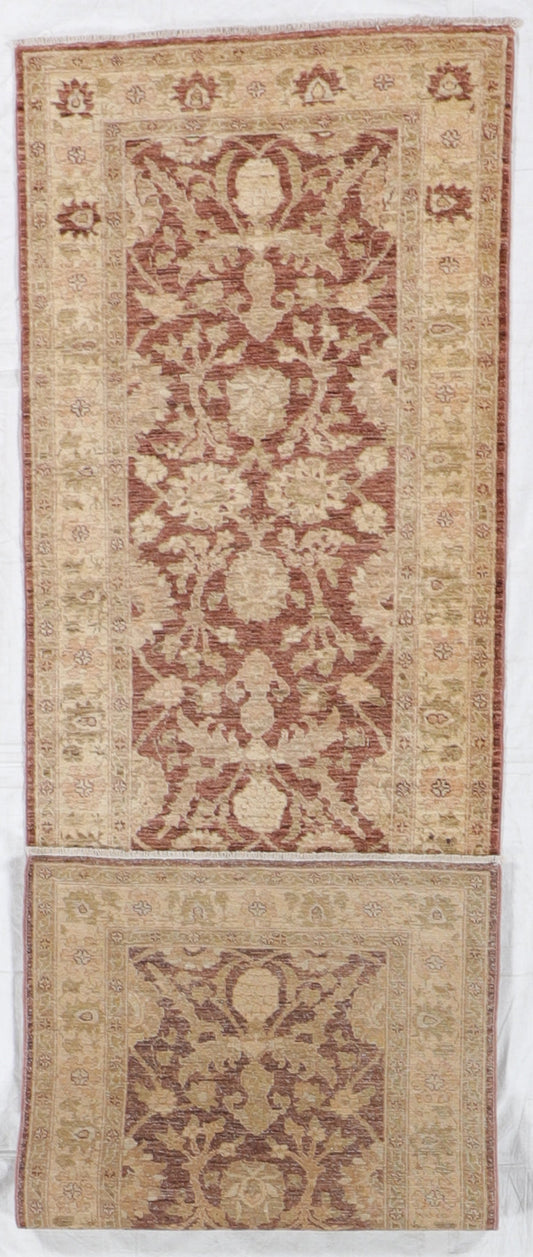 Runner - Sultan Abad Wool All Over Rectangle - Hand Knotted Rug