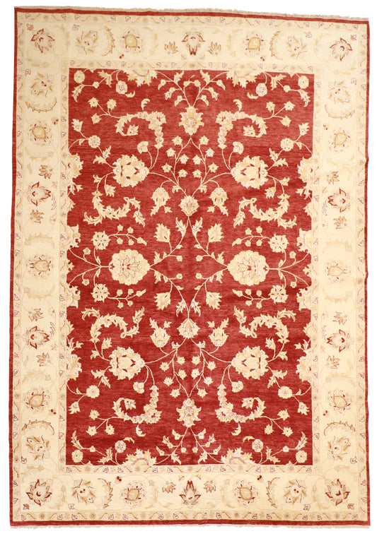 10x14 - Frahan Fine/Wool All Over Rectangle - Hand Knotted Rug