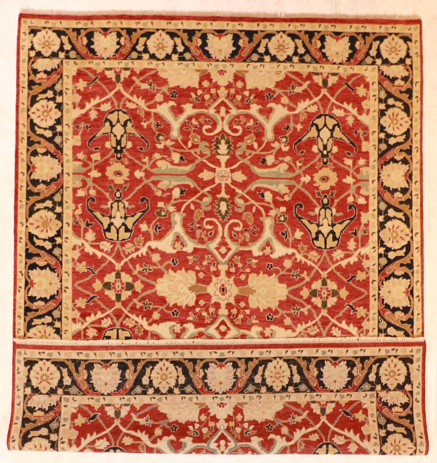 8x10 - Tabriz Fine/Wool All Over Rectangle - Hand Knotted Rug