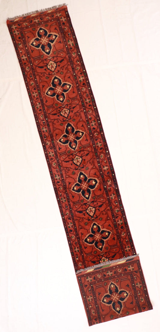 Runner - Ardabil Fine All Over Rectangle - Hand Knotted Rug