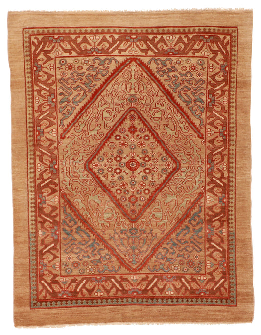 4x6 - Sarab Fine All Over Rectangle - Hand Knotted Rug