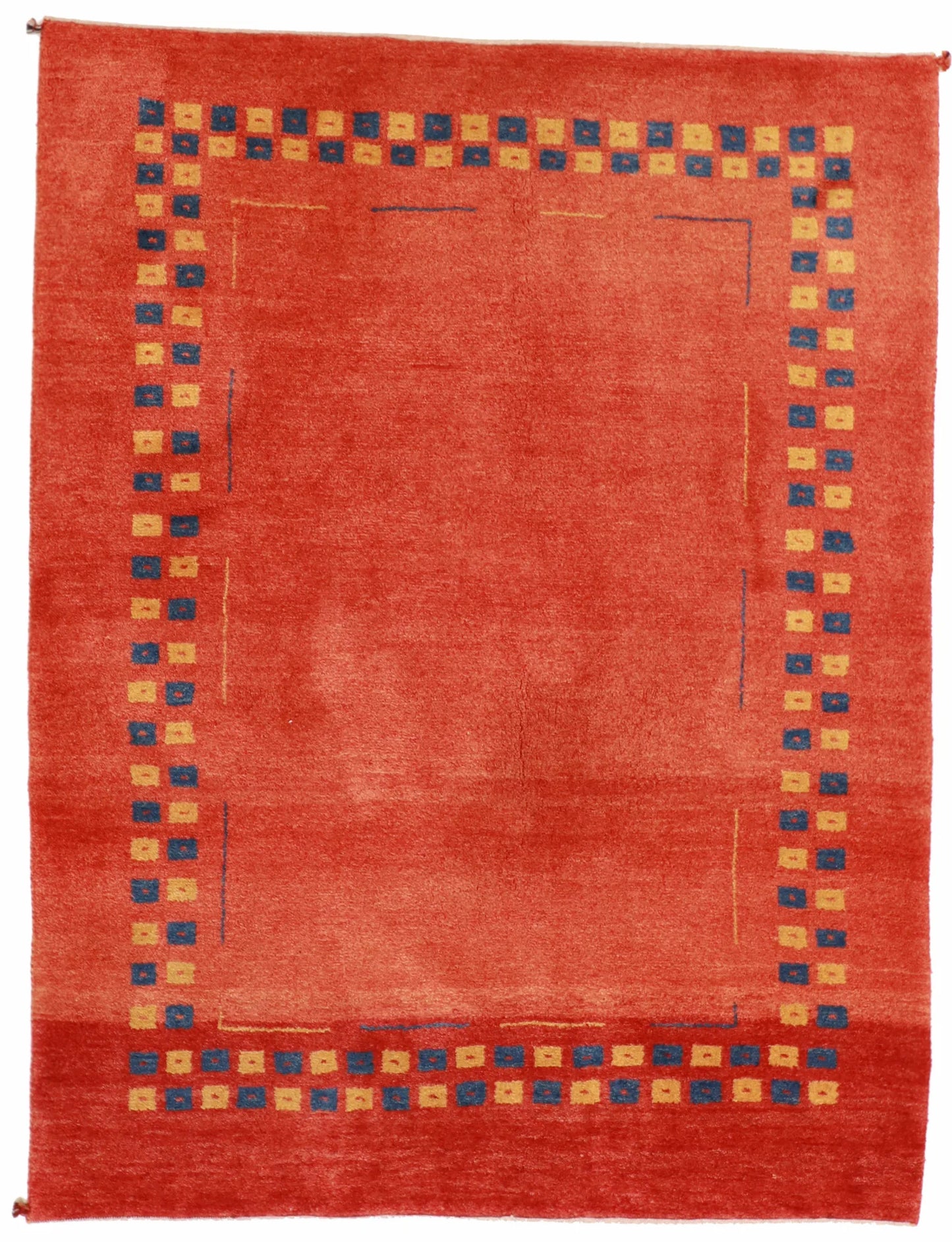 5x7 - Gabbeh Fine/Wool All Over Rectangle - Hand Knotted Rug