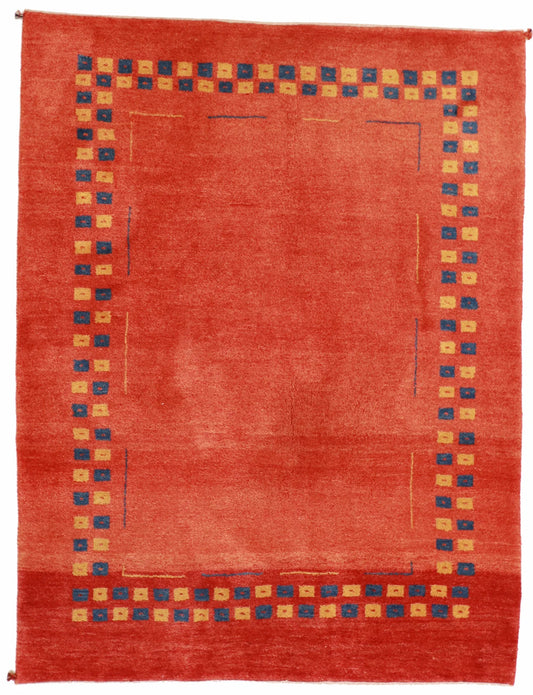 5x7 - Gabbeh Fine/Wool All Over Rectangle - Hand Knotted Rug