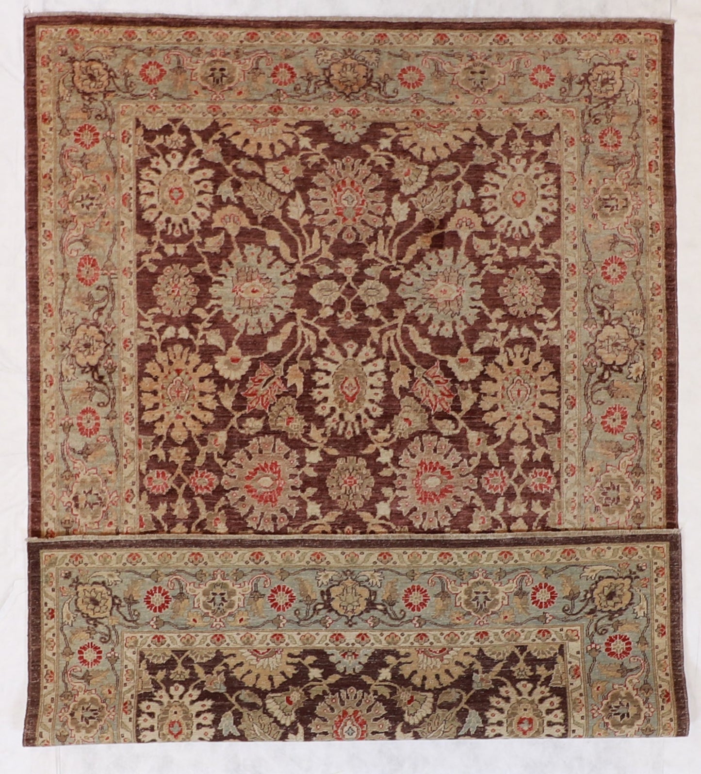 6x9 - Yazd Wool All Over Rectangle - Hand Knotted Rug