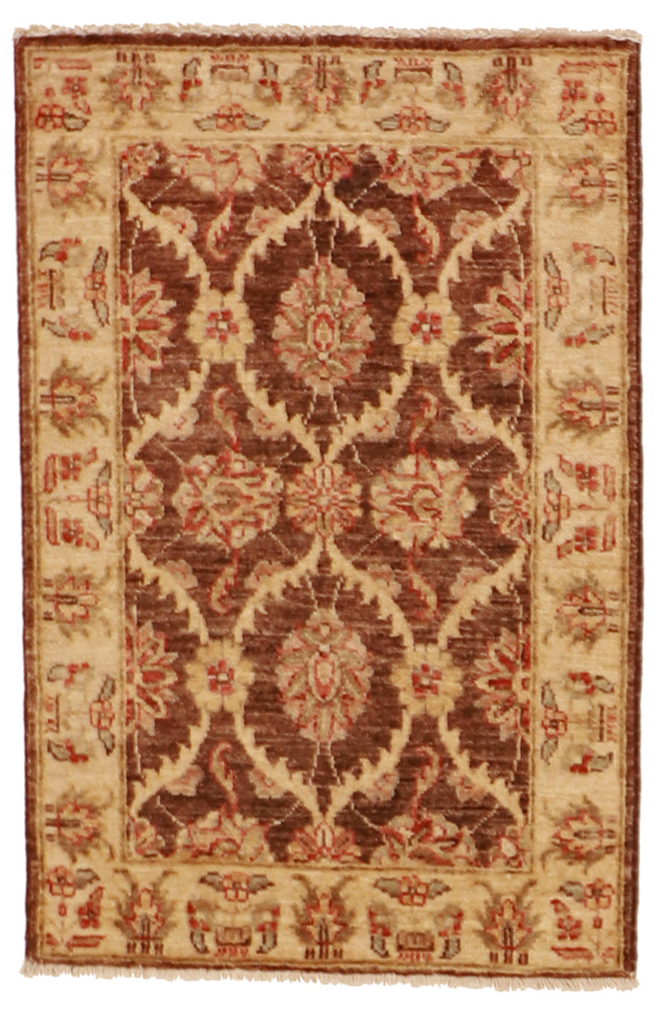 W 2 L 3 Goldar 100% Wool Handmade All Over Design - 54816