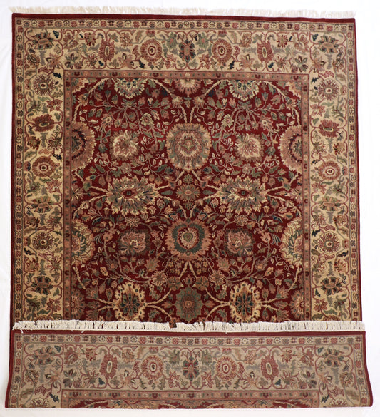 9 x12 - Agra Fine All Over Rectangle - Hand Knotted Rug