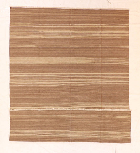 7x10 - Kilim Wool All Over Rectangle - Hand Knotted Rug