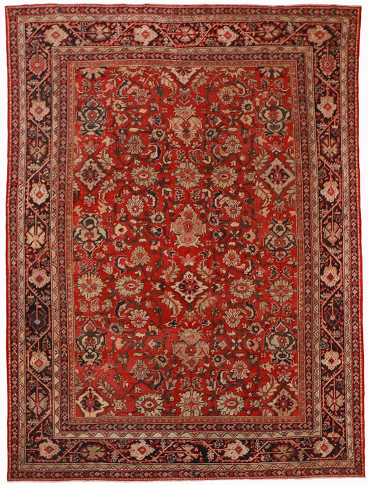 9 x 12 - Ziegler Fine All Over Rectangle - Hand Knotted Rug