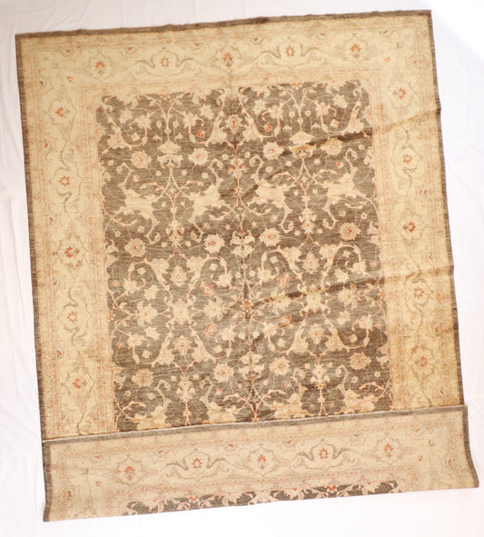 10x14 - Agra Fine Wool All Over Rectangle - Hand Knotted Rug
