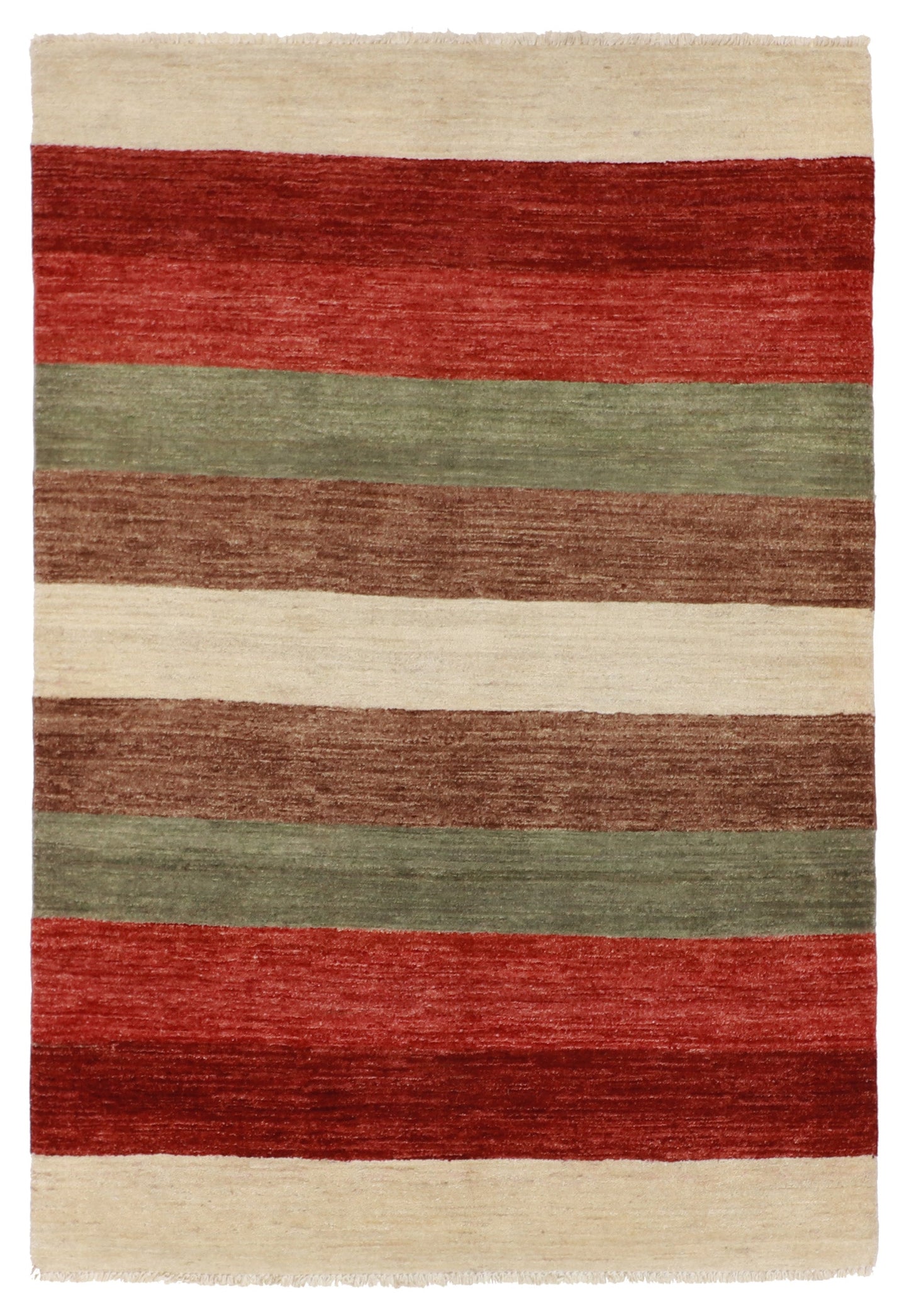 4x6 - Lori Baft Fine/Wool All Over Rectangle - Hand Knotted Rug