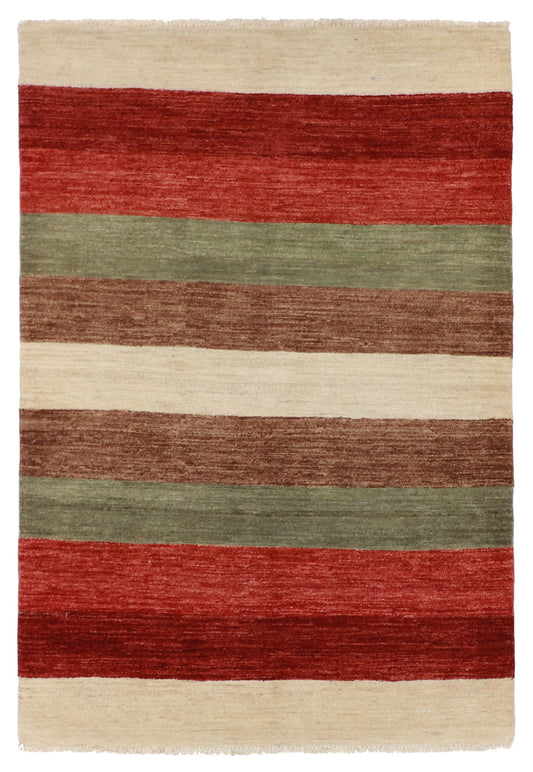 4x6 - Lori Baft Fine/Wool All Over Rectangle - Hand Knotted Rug