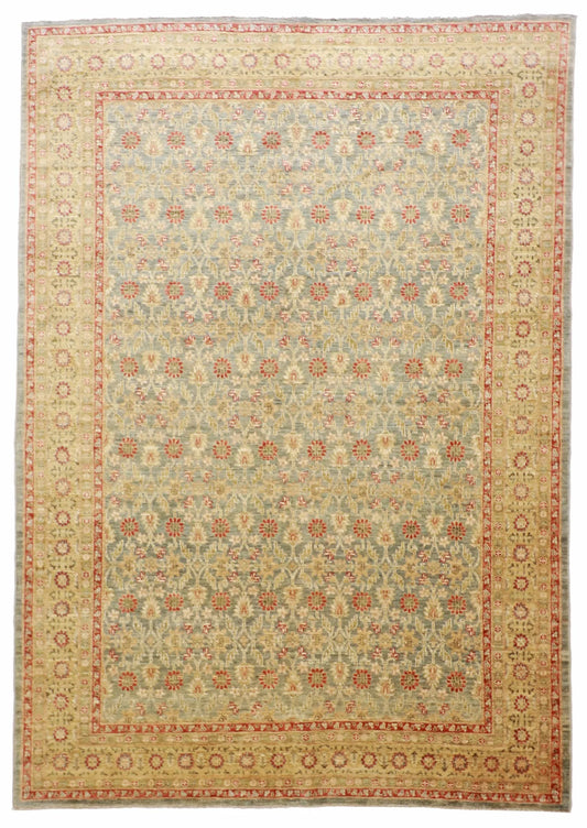 6x9 - Teharan Fine All Over Rectangle - Hand Knotted Rug
