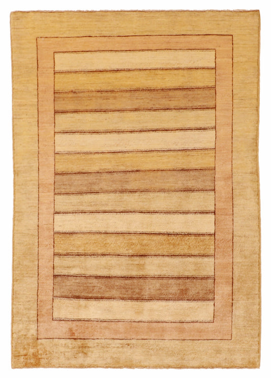 4x6 - Modern Fine All Over Rectangle - Hand Knotted Rug