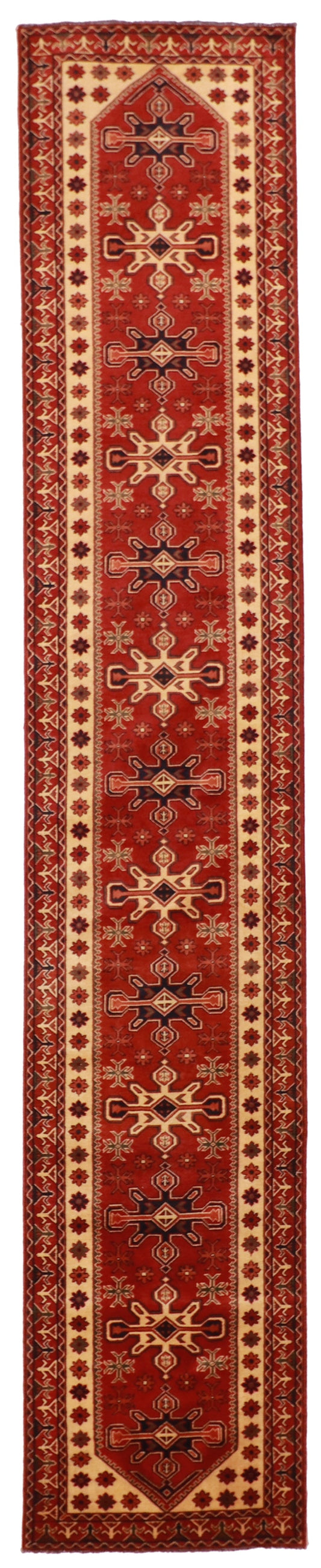 Runner - Ziegler Fine All Over Rectangle - Hand Knotted Rug