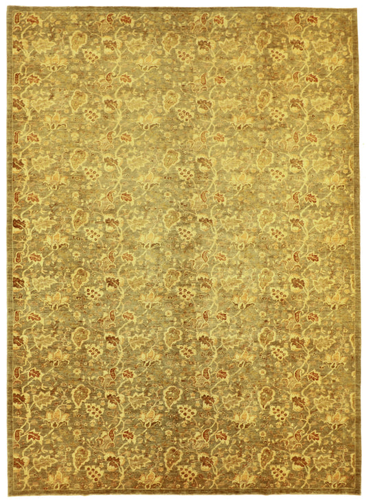 10x14 - Oushak Fine All Over Rectangle - Hand Knotted Rug