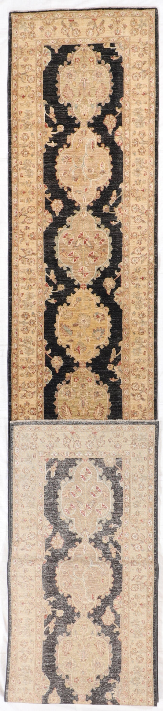 2.11 x 25.4 Runner - Frahan Fine/Wool All Over Rectangle - Hand Knotted Rug
