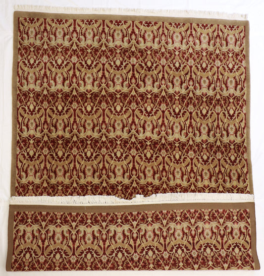 9x12 - Golfrangie Fine All Over Rectangle - Hand Knotted Rug
