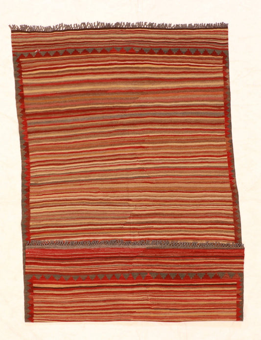5x7 - Kilim Fine/Wool All Over Rectangle - Hand Knotted Rug