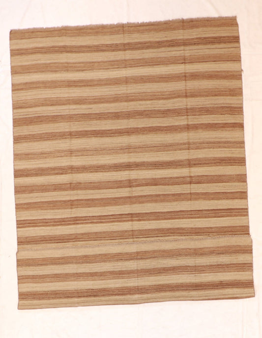 7x10 - Kilim Wool All Over Rectangle - Hand Knotted Rug