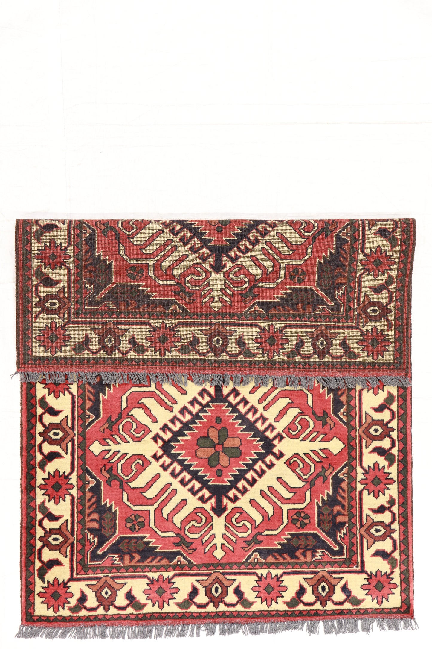 3x5 - Kazak Wool All Over Rectangle - Hand Knotted Rug