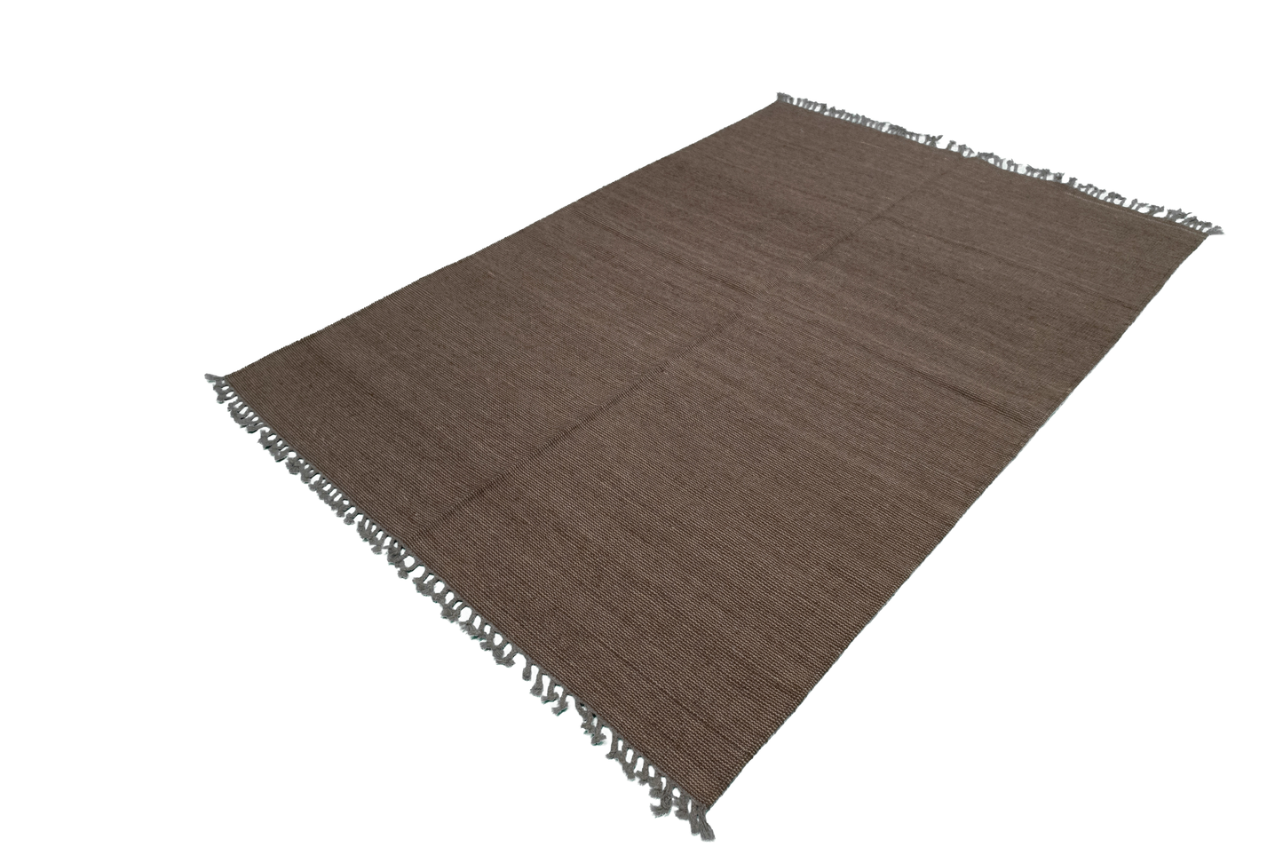 W 4 L 6 Modern 100% Wool Hand-Woven Geometric Design - 57755