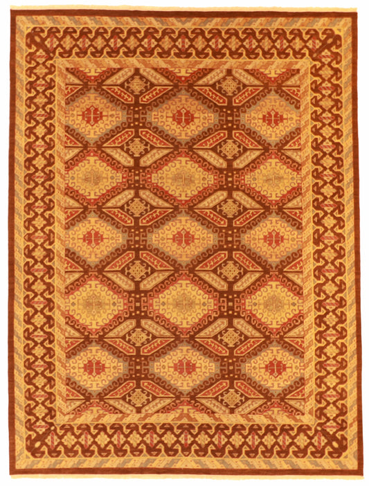 9x12 - Heriz Fine All Over Rectangle - Hand Knotted Rug