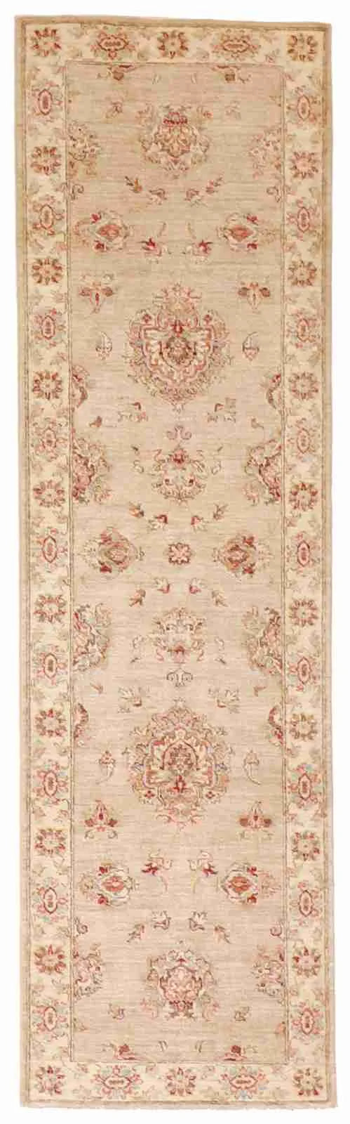 Runner - Ahar Fine All Over Rectangle - Hand Knotted Rug