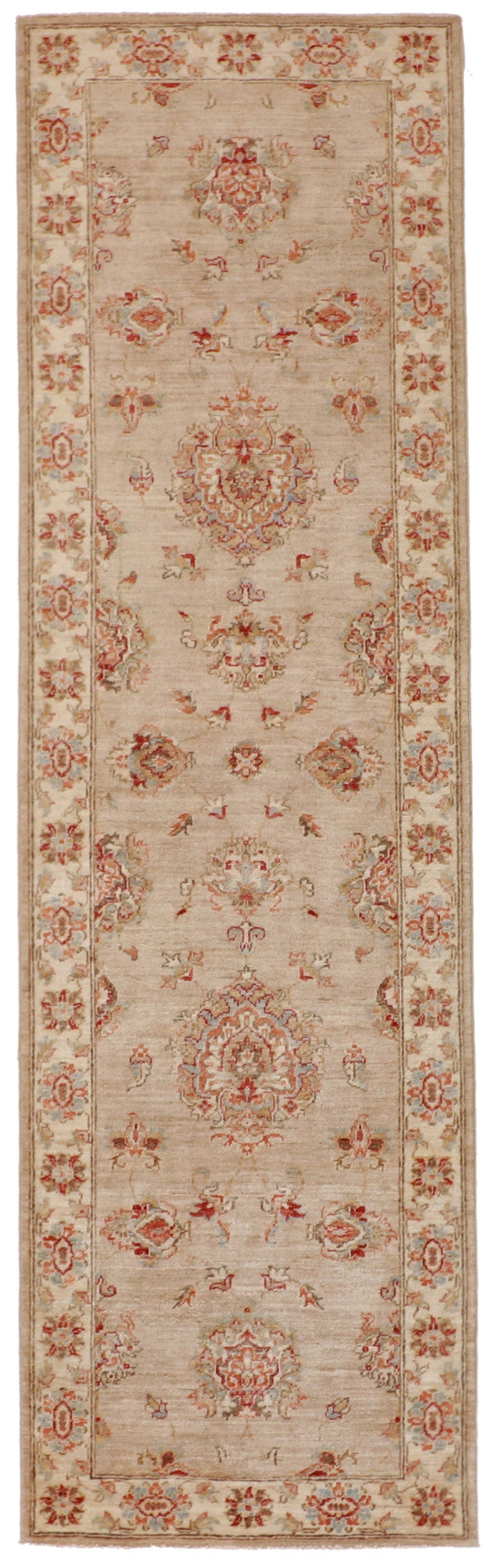 Runner - Ahar Fine All Over Rectangle - Hand Knotted Rug