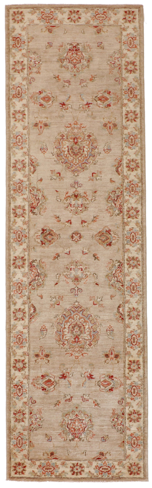 Runner - Ahar Fine All Over Rectangle - Hand Knotted Rug