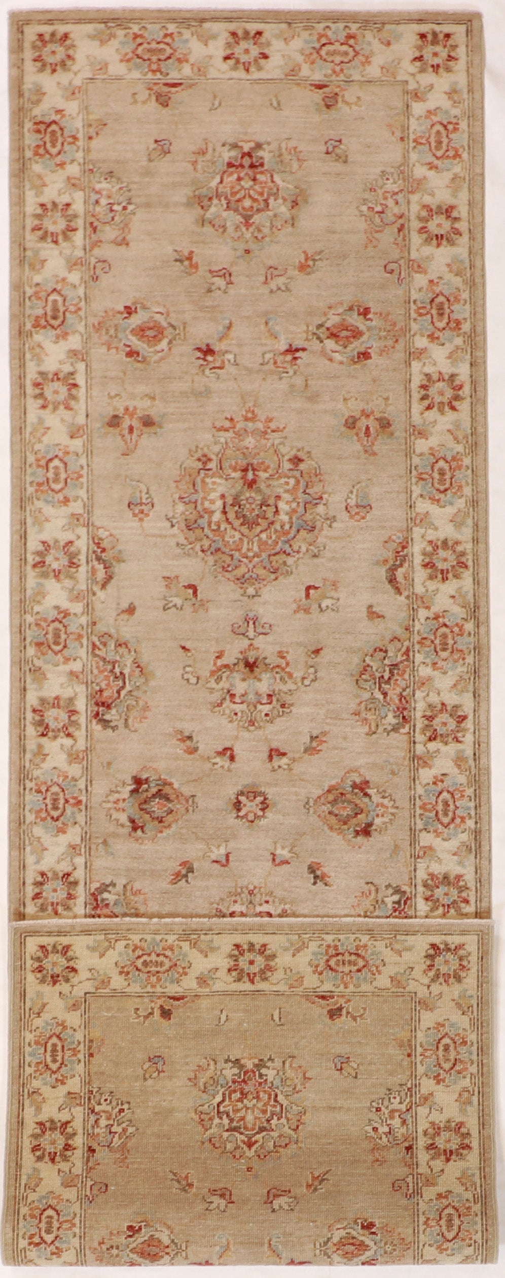 Runner - Ahar Fine All Over Rectangle - Hand Knotted Rug