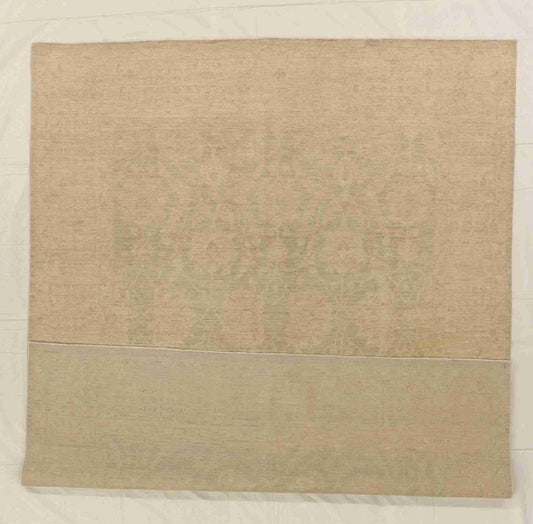 W 8 - L 9.10 - Tree of Life Wool Transitional Rectangle - Finest Hand-Knotted Quality Wool - 58249