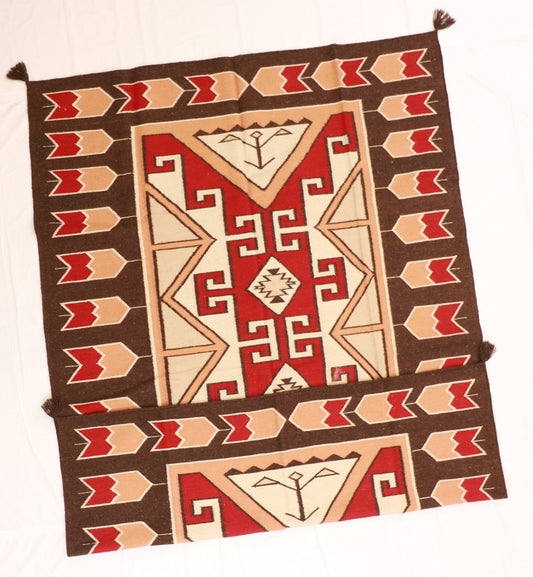 6x9 - Kilim Fine/Wool Geometric Rectangle - Hand Knotted Rug