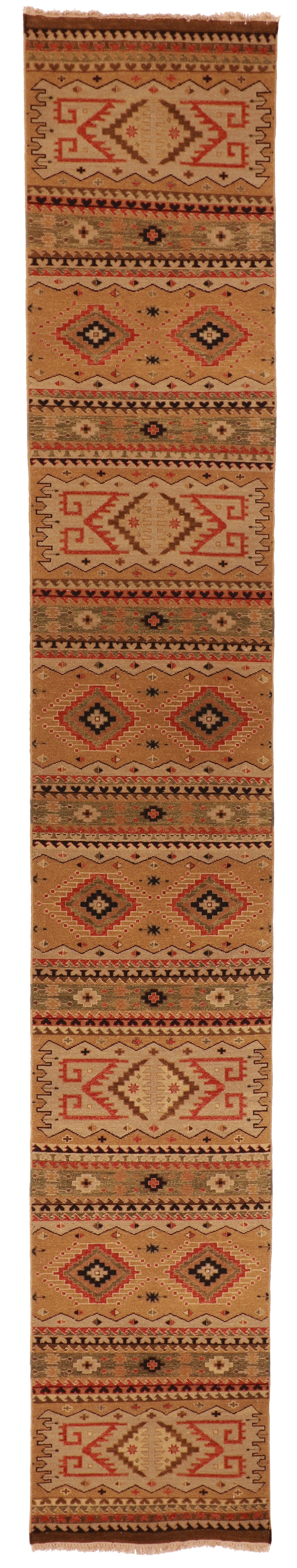 Runner  - Heriz Fine All Over Rectangle - Hand Knotted Rug