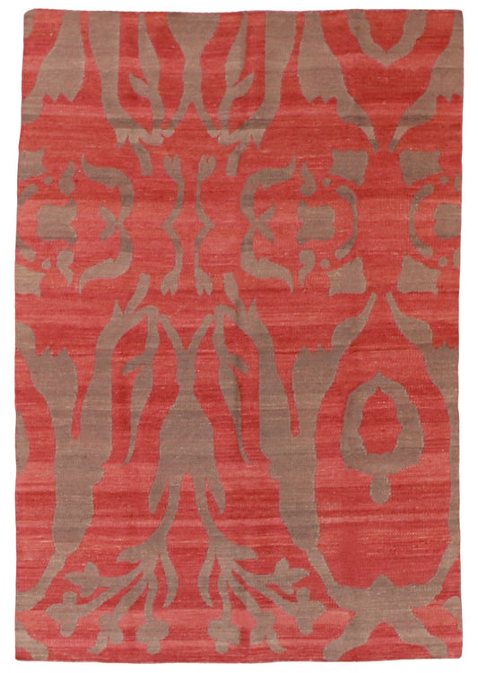 5x7 - Kilim Fine/Wool All Over Rectangle - Hand Knotted Rug