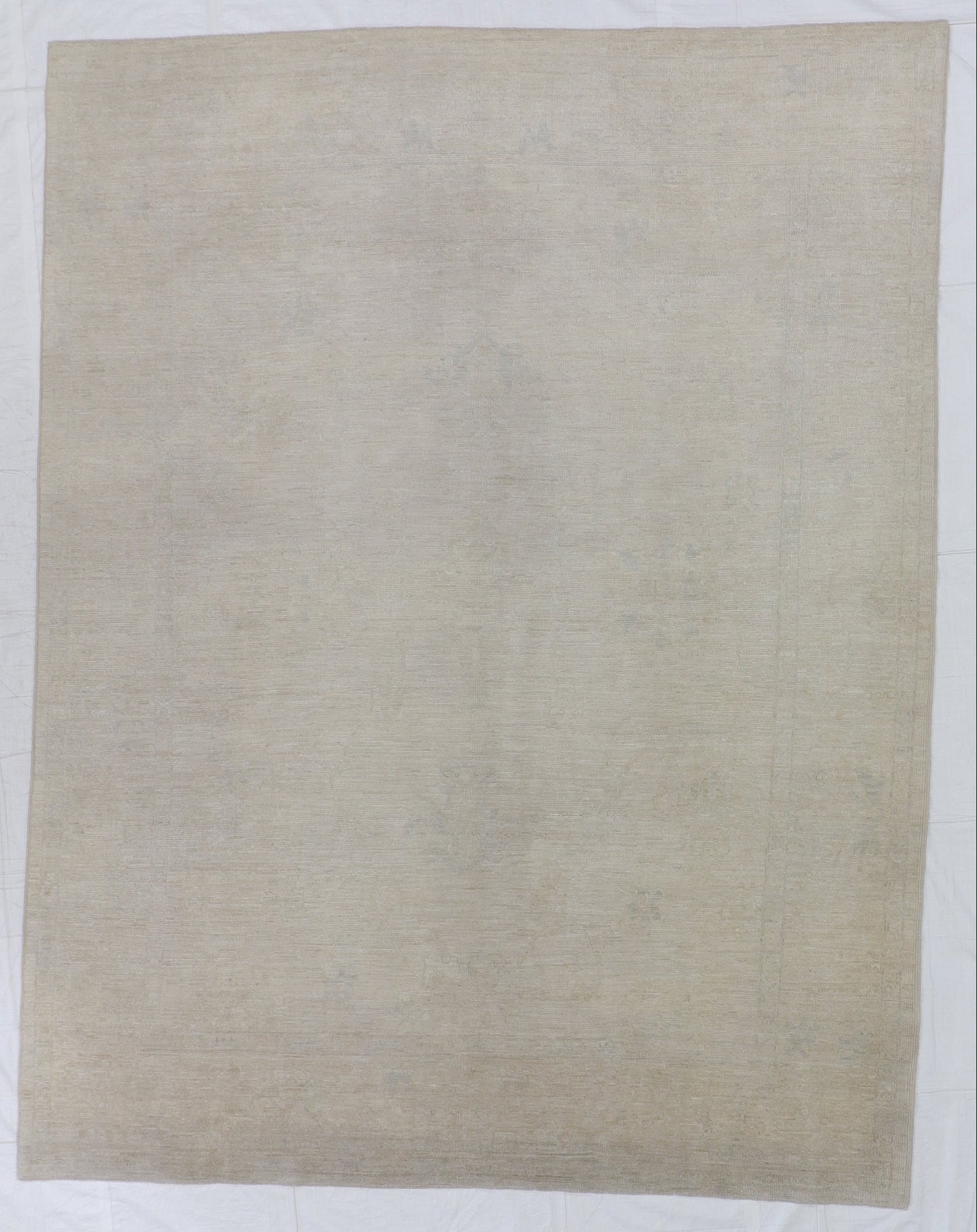 W 8.5 L 10.10 Sarab 100% Wool Hand-Woven Geometric Design - 58963