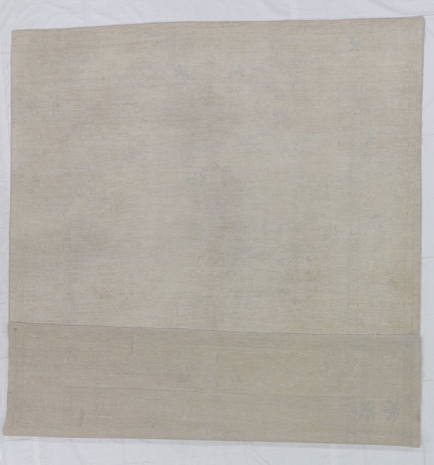 W 8.5 L 10.10 Sarab 100% Wool Hand-Woven Geometric Design - 58963