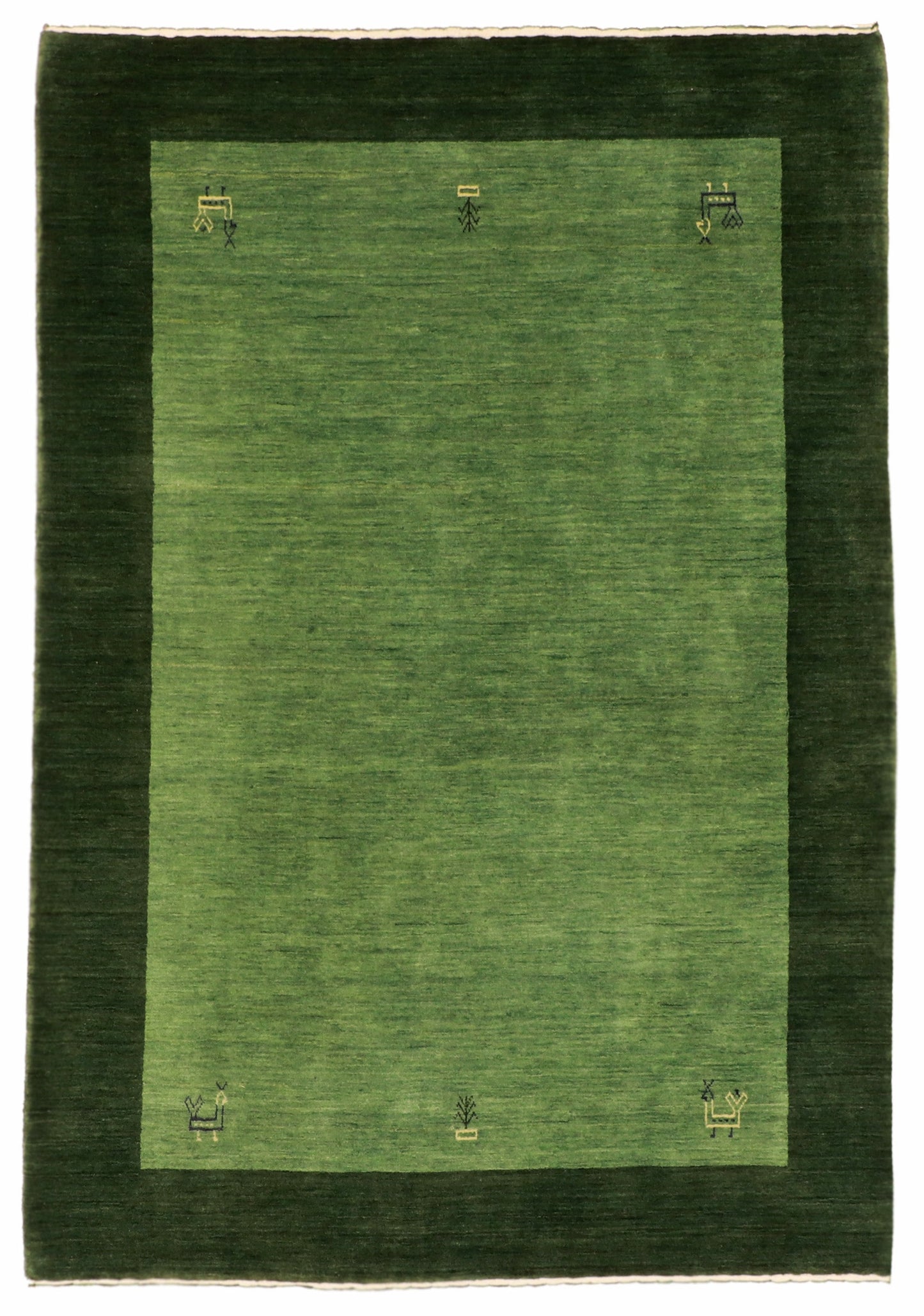 5x7 - Gabbeh Fine/Wool All Over Rectangle - Hand Knotted Rug