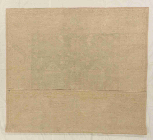 W 8.2 - L 10 - Mahal Wool Transitional Rectangle - Finest Hand-Knotted Quality Wool - 59490