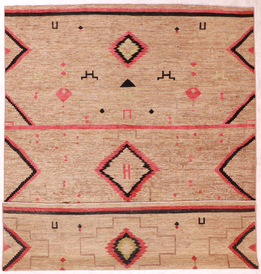 9 x 12 - Mountain Modern Fine All Over Rectangle - Hand Knotted Rug